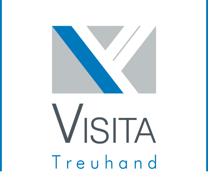 Logo - Visita Treuhand AG - Abacus - Treuhand - Treuhänder in Lenzburg - Buchführung - Administration - Jahresrechnung - Steuern - Beratung - Schweiz